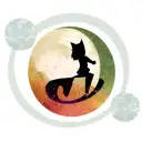 Moon tattoo design idea