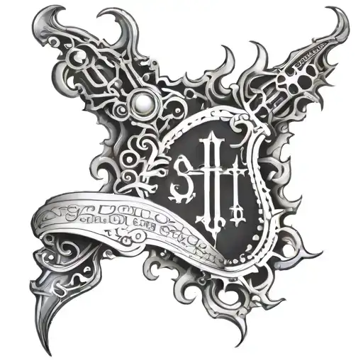 Bible scripture tattoo design idea