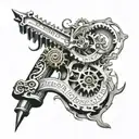 Bible scripture tattoo design idea