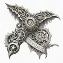 Bible scripture tattoo design idea