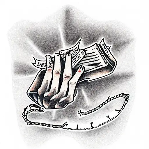 Death note man write to book tattoo design idea