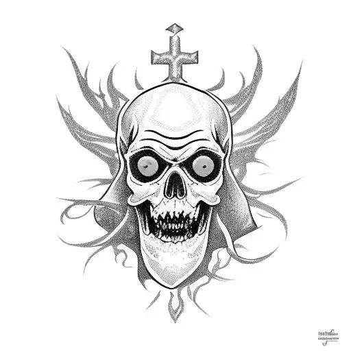 Lich from adventure time tattoo design idea