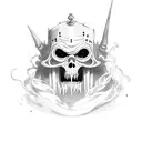 Lich from adventure time tattoo design idea