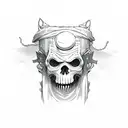 Lich from adventure time tattoo design idea