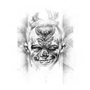 spine tattoo of Connor McGregor, but different and unique tattoo design idea