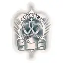 Upon This Rock, I build My Church tattoo design idea