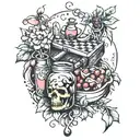picnic tattoo design idea