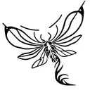 dragon-fly tattoo design idea
