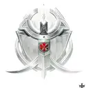 templar knight war tattoo design idea