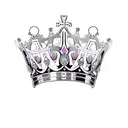 prince crown  tattoo design idea