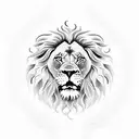Lion, Liberia seal of liberty, Africa  tattoo design idea