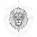 Lion, Liberia seal of liberty, Africa  tattoo design idea