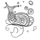 snail tattoo design idea