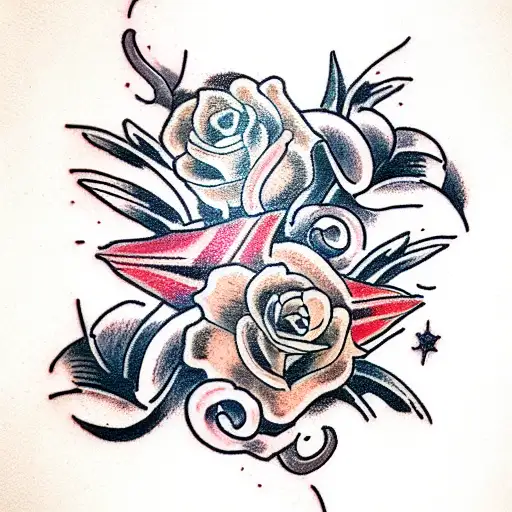 vanilla tattoo design idea