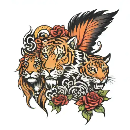 Jackson, Jordan and Jacob tattoo design idea