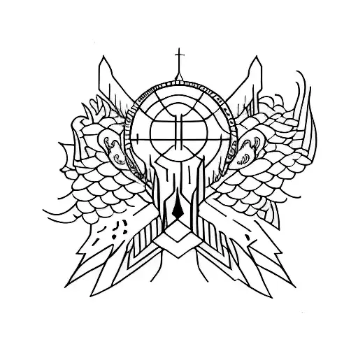 Tattoo idea for March symbol tattoo design idea