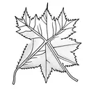 Maple Leaf tattoo design idea