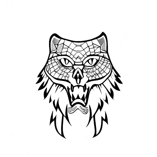 MMA Glove tattoo design idea