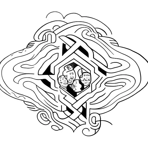 Laura, Matías, Lucas, Belén  tattoo design idea