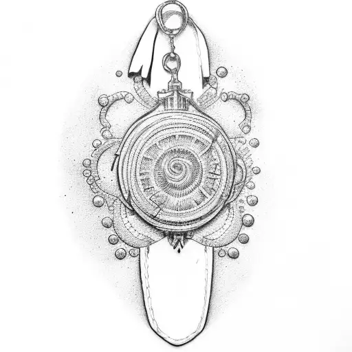  slave chain on wrist tattoo design idea