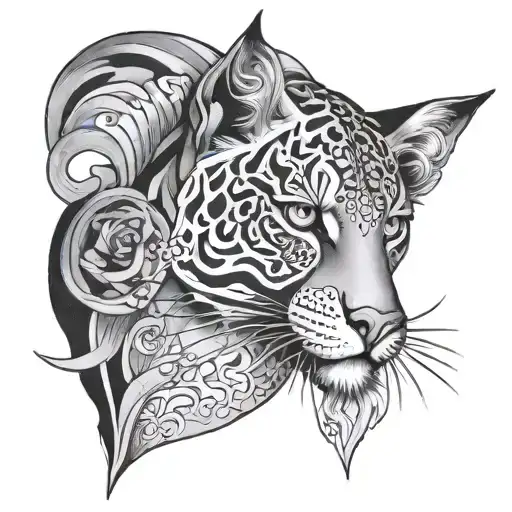 A and M tattoo design idea