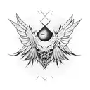 icarus tattoo design idea