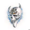 AK-47 tattoo design idea