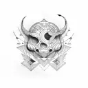 lines tattoo design idea