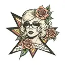 Debbie harry tattoo design idea