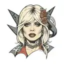 Debbie harry tattoo design idea