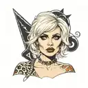 Debbie harry tattoo design idea