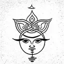 Aham Brahmasmi in sanskrit tattoo design idea
