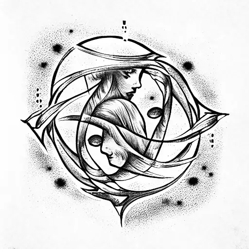 zodiac sign pisces in remembrance of my mother who died she 65 tattoo design idea