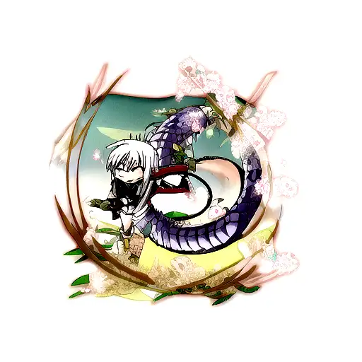 dragon snake edelweiss beer tattoo design idea