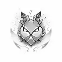 Team Fancy in graffiti  tattoo design idea