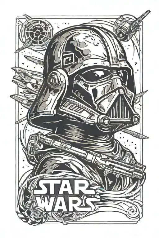 starwars tattoo design idea