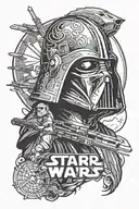 starwars tattoo design idea
