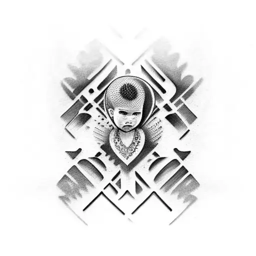 3 siblings tattoo design idea