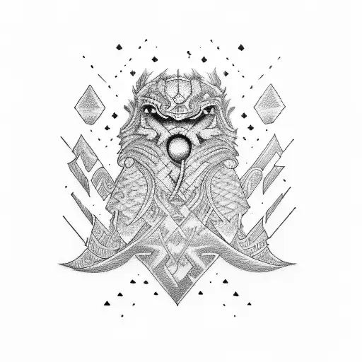 word KILOHANA in old english font tattoo design idea