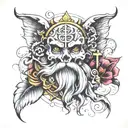 religious tattoo design idea