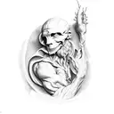 the creation of adam michelangelo  tattoo design idea