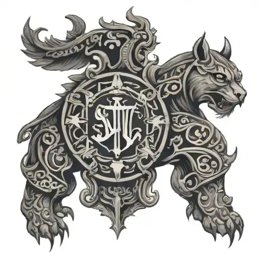 Slovakia tattoo design idea