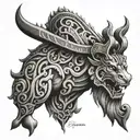 Slovakia tattoo design idea