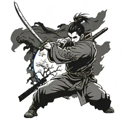 Sekiro hesitation is a defeat  tattoo design idea