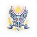 flint arrowhead tattoo design idea