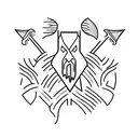 flint arrowhead, Minimal, Simple tattoo design idea