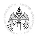 flint arrowhead, Minimal, Simple tattoo design idea