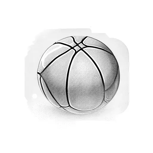 New York big apple with elements of basketball and playing cards tattoo design idea