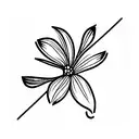 may and october birth flower tattoo design idea