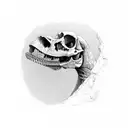 T. rex skull  tattoo design idea